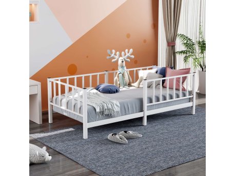 HANAH HOME Babi Bedstead Montessori  White 90x190