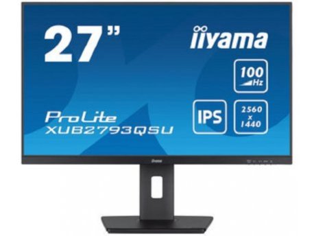 IIYAMA ProLite XUB2793QSU-B6 IPS QHD 100Hz USB OUTLET
