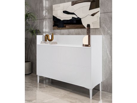 HANAH HOME Višenamenska komoda Gale White