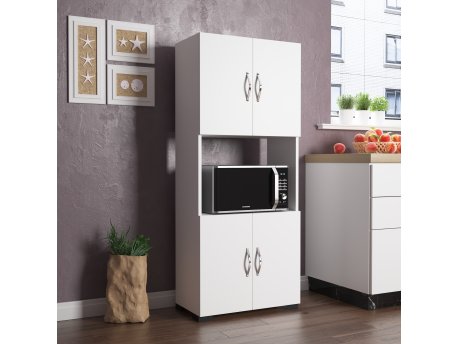 HANAH HOME Višenamenska polica u beloj boji FRN 12042