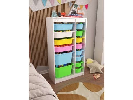 HANAH HOME Višenamenska polica Montana Xs 2D4N8U Multicolor