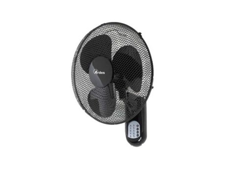 ARDES 5W40R ZIDNI VENTILATOR 50W SA DALJINSKIM UPRAVLJAČEM I TAJMEROM CRNI