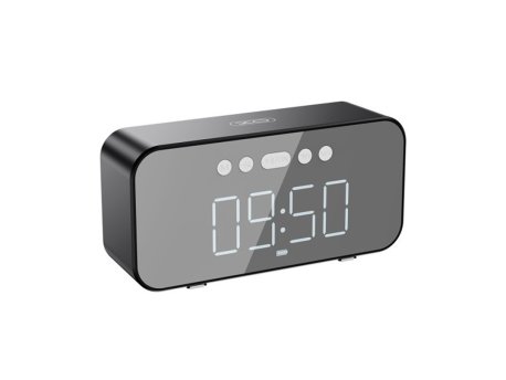 XO Wireless zvučnik F41 alarm sat Crni