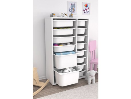 HANAH HOME Višenamenska polica Rine 2D4K8U White