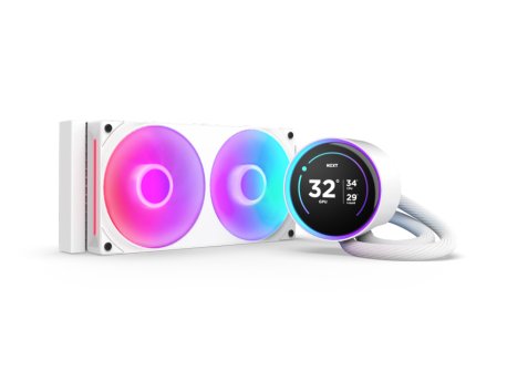 NZXT Kraken Elite 240 RGB V2 vodeno hlađenje belo (RL-KR24E-W2)