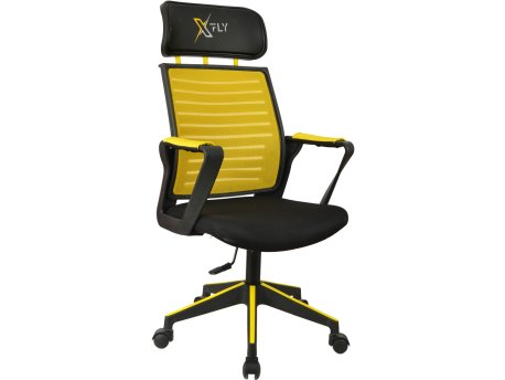 HANAH HOME Gaming Chair stolica XFly Oyuncu Yellow