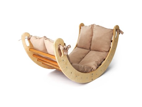 HANAH HOME Pikler Climber bež boja AKTV041