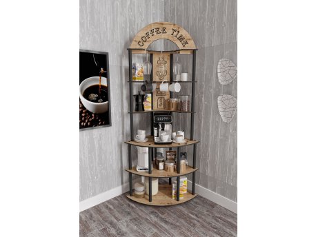 HANAH HOME Coffee Stand hrast boja Istretto (282PTR1311)