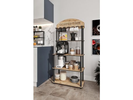 HANAH HOME Coffee Stand polica Time (282PTR1308)
