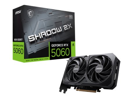 MSI GeForce RTX 5060 SHADOW 8GB 128bit SHADOW 2X OC
