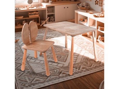 HANAH HOME Dečiji stoni set boja hrasta AKTV064 (160RSW1112)