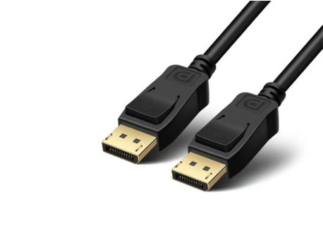 Xwave Xwave Display port kabl 1.8m,30AWG,BC 64GB,OD5.0mm,4K-60Hz
