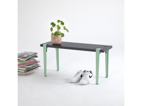 HANAH HOME Klupa Khalkeus Anthracite Mint Green (631LGG1225)