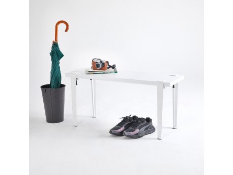 HANAH HOME Klupa Khalkeus White (631LGG1228)