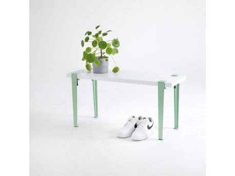 HANAH HOME Klupa Khalkeus White Mint Green (631LGG1230)