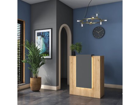 HANAH HOME Reception Table orah - siva boja MA101 3859