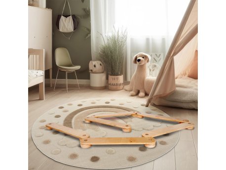HANAH HOME Kid's Balance Board hrast boja AKTV016