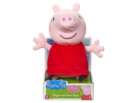 PERTINI Peppa Prase plišana figura koja grokće i smeje se