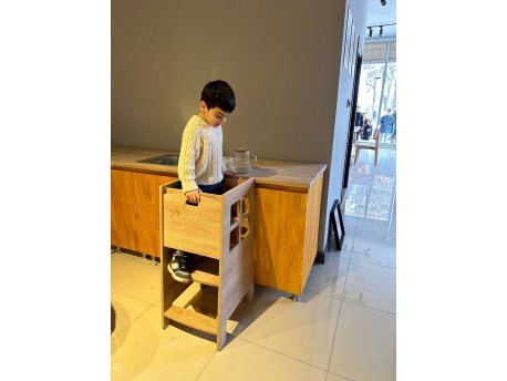 HANAH HOME Educational Tover Kule Brown (517BMB1144)