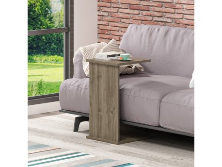 HANAH HOME Side Table Fall Walnut