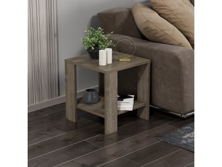 HANAH HOME Side Table Midi Yan Walnut