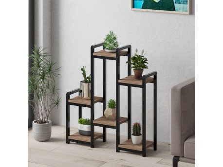 HANAH HOME Decorative Jardiniere Rosa black
