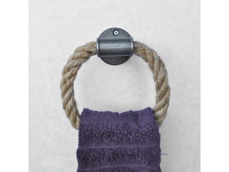 HANAH HOME Pipe Hook čiviluk u sivoj boji Boruraf097
