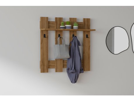 HANAH HOME Vall Hook Carina Walnut