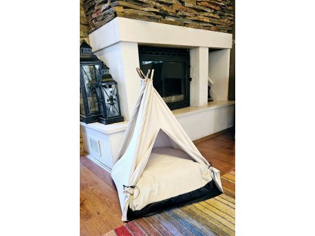 HANAH HOME Pet bed Cadır cream