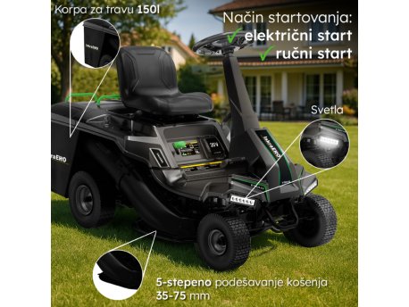 ISKRA Traktorska kosilica za travu 224 cm3