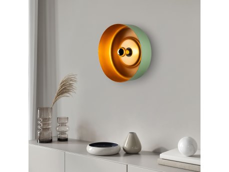 OPVIQ Vall Lamp zidna zelena lampa Vesta 15072