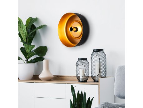 OPVIQ Vall Lamp zidna crna lampa Vesta 15070