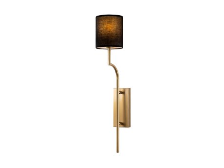 OPVIQ Vall Lamp zidna zlatno - crna lampa Lumora 15336