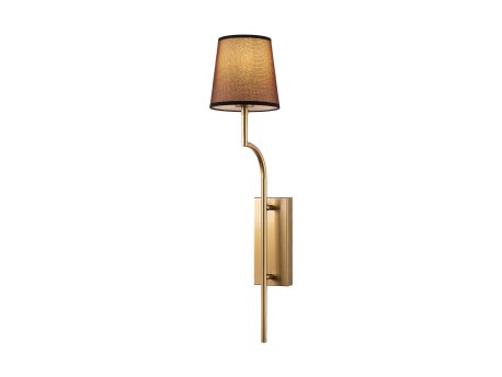 OPVIQ Vall Lamp zidna zlatno - braon lampa Lumora 15332
