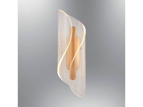 OPVIQ Vall Lamp zidna bela - hrast lampa Krakow C1348