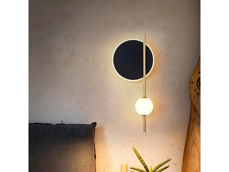 OPVIQ Vall Lamp zidna crna lampa L1119 Black