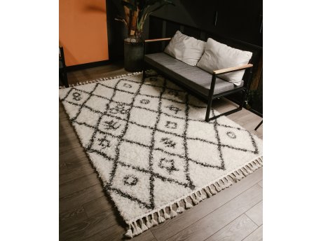 Conceptum Hypnose Tepih (200x290) 3531A White Anthracite