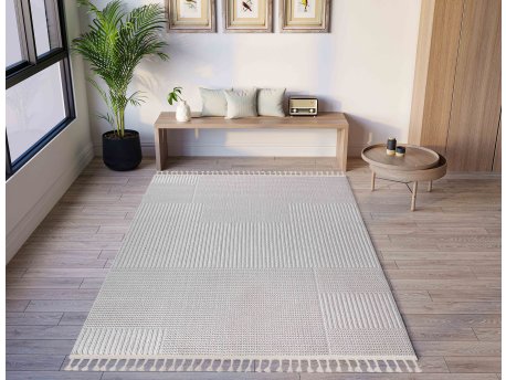 Conceptum Hypnose Tepih (200x290) Korya White