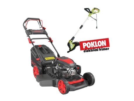 FARM powered by wurth Motorna kosilica 209cc, 53cm samohodna FLM531K + MACHER M450WTE električni trimer POKLON