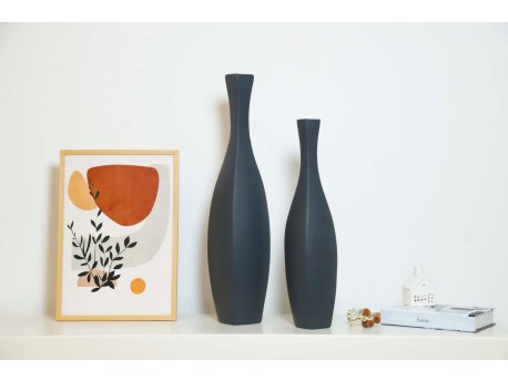 WALLXPERT Vaza set Deluxe Set Anthracite
