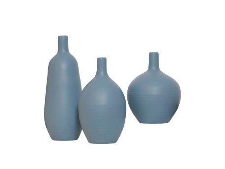 WALLXPERT Vaza Passion Set Grey Blue