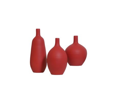 WALLXPERT Vaza Passion Set Red