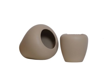 WALLXPERT Vaza Tisha Set Beige