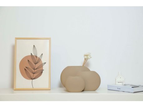 WALLXPERT Vaza Flat Set Beige