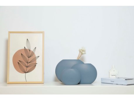 WALLXPERT Vaza Flat Set Grey Blue