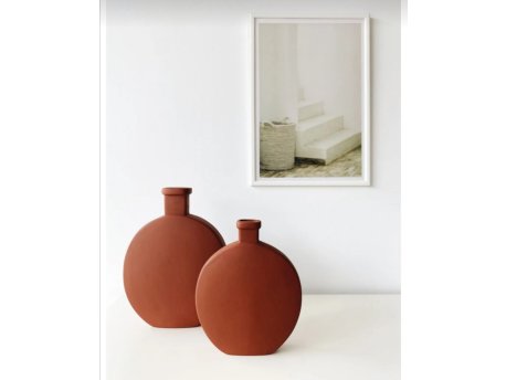 WALLXPERT Vaza Matery Set Tile Red