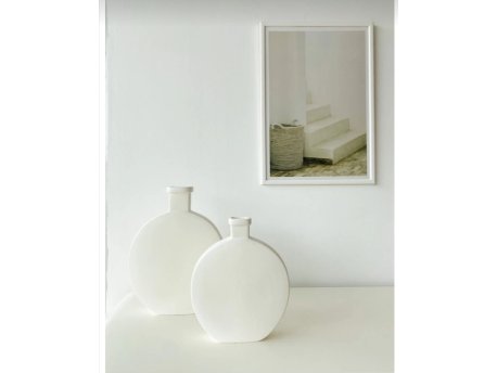 WALLXPERT Vaza Matery Set White