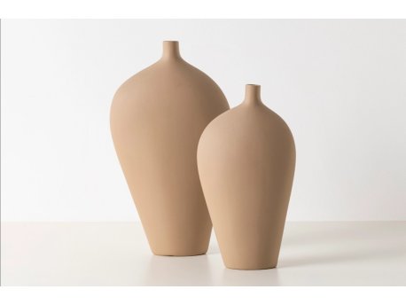 WALLXPERT Vaza Asimetrik Set Beige