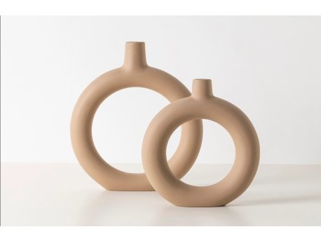 WALLXPERT Vaza Rings Set Beige