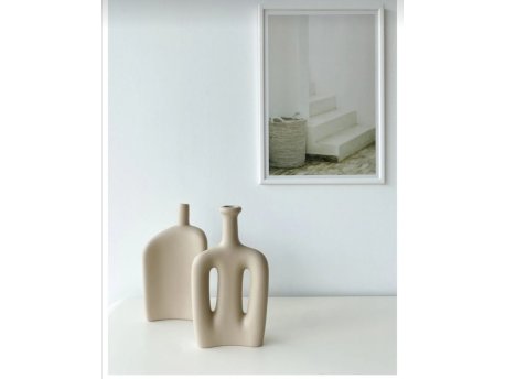 WALLXPERT Vaza set Lotus Beige